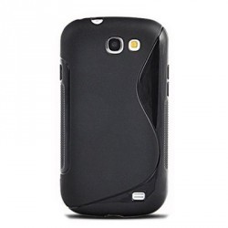 Coque en silicone noire pour le Samsung Galaxy Express