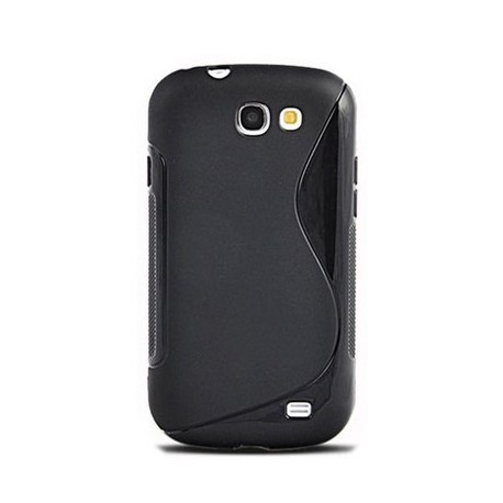 Coque en silicone noire pour le Samsung Galaxy Express