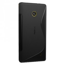 Coque couleur noire pour le Nokia Lumia 520