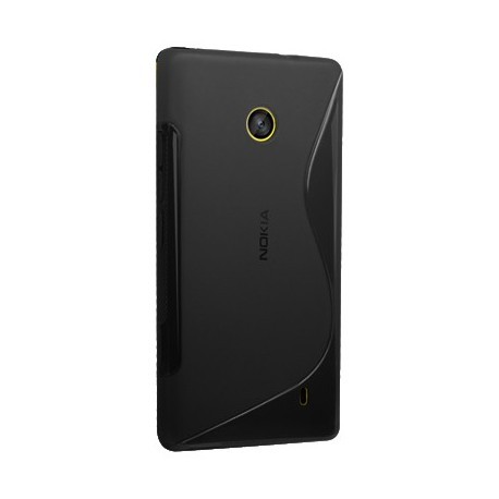 Coque couleur noire pour le Nokia Lumia 520