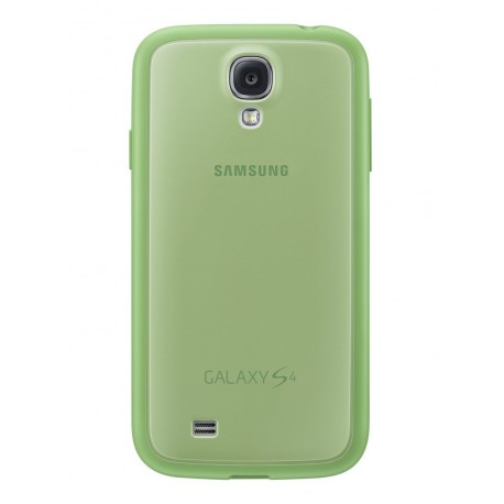 Coque Cover+ verte origine Samsung Galaxy S4