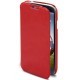 Etui portefeuille luxe rouge Tuxedo pour Samsung Galaxy S4