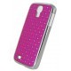 Coque rose fuchsia avec strass diamants pour Samsung Galaxy S4