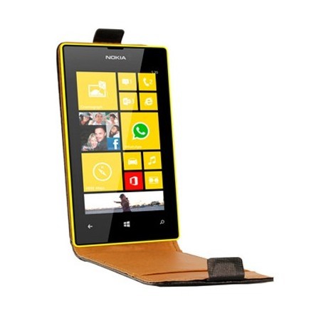 Etui à rabat en cuir pour le Nokia Lumia 720