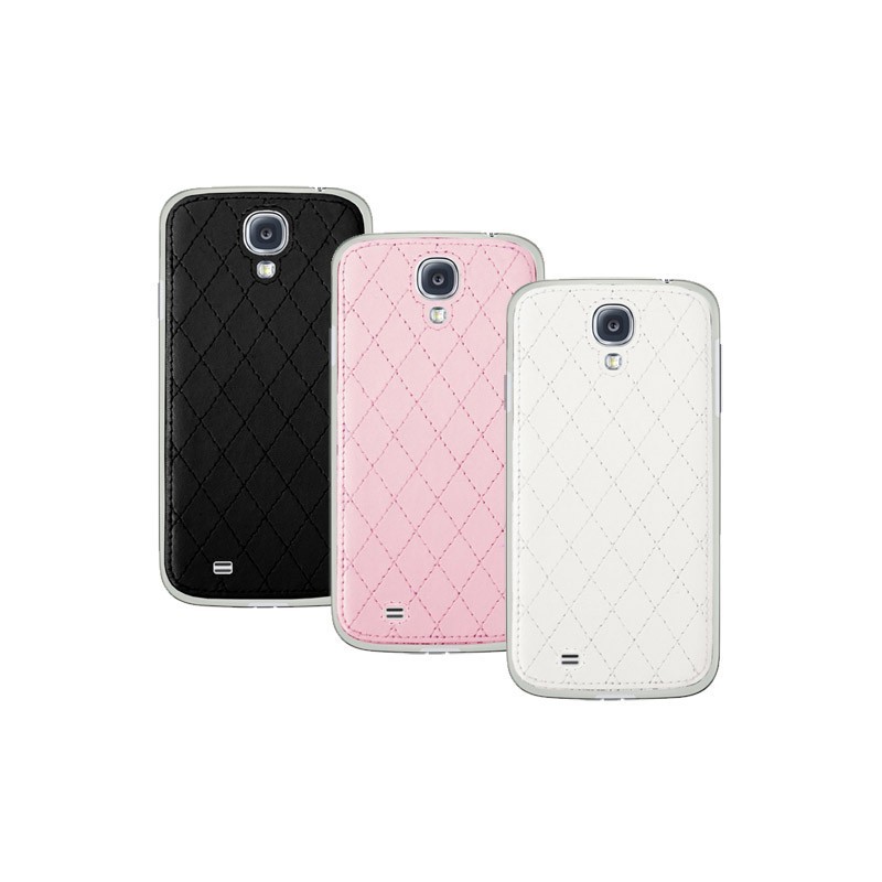 Coque Arrière Surpiqures Krussell pour Samsung Galaxy S4 : rose ...