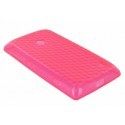 Coque silicone rose pour Nokia Lumia 520