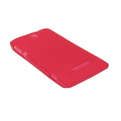 Coque silicone rouge pour le Sony Xperia E