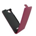 Housse rose carbone pour le Sony Xperia L