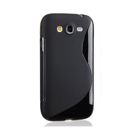 Coque silicone noire pour le Samsung Galaxy Grand