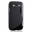 Coque silicone noire pour le Samsung Galaxy Grand