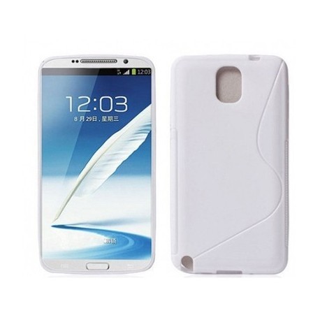 Coque souple blanche pour le Samsung Galaxy Note 3