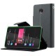 Etui folio simili noir STAX pour Nokia-X