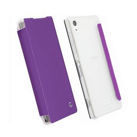 Etui folio violet licence Krusell pour Sony Xperia Z2