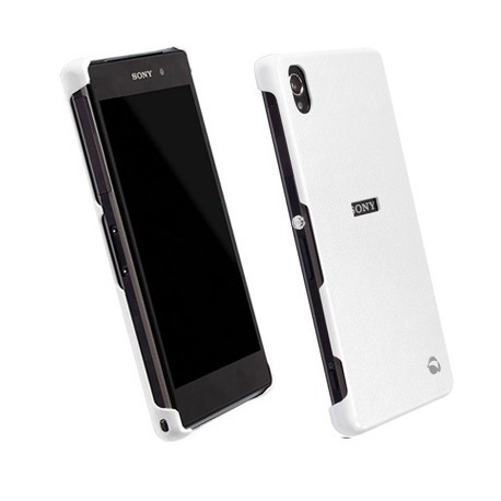 Coque arrière blanche Krusell "Made for Xpéria" pour Sony Xperia Z2