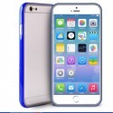 Contour bumper bleu + film écran PURO pour iPhone 6
