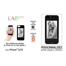 Coque écran personnalisable LAB City iPhone 5S et iPhone 5