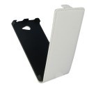 Etui style carbone blanc Sony Xperia M2