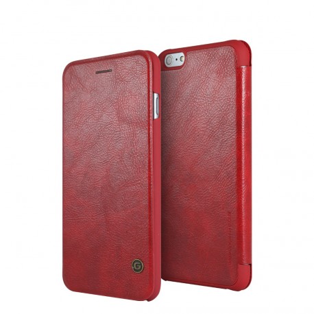 Etui Folio G-Case Business Series Rouge pour iPhone 6 Plus