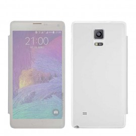 Folio Back Cover G-Case Ice Clear Blanc pour Galaxy Note 4 