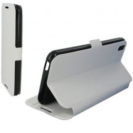 Folio Articulé Blanc pour HTC Desire 816