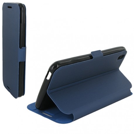 Folio Articulé Bleu pour HTC Desire 816