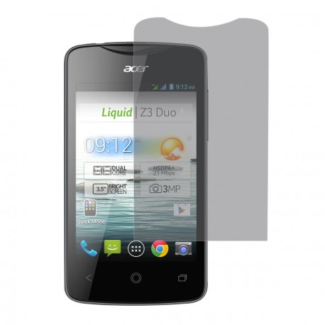 Film antitrace pour Acer Liquide Z3 