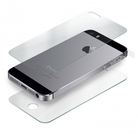  Film Antitrace Avant et Arrierre pour Iphone 5/5S 