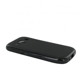 Coque siliconne Double Mat pour Samsung ACE 4 - Noir 