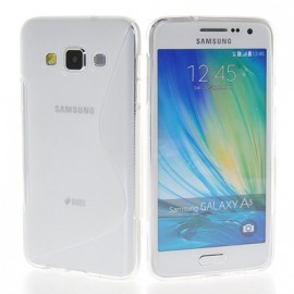Coque silicone noire pour Samsung Galaxy A3