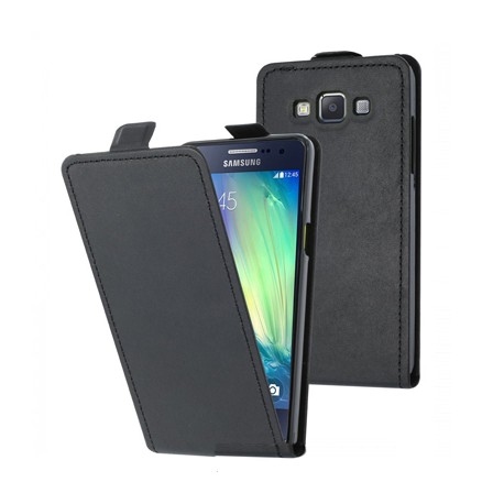 Etui housse à rabat vertical noir pour le Samsung Galaxy A5 