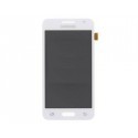 Bloc complet écran LCD + vitre tactile pour Samsung Galaxy Core 2 Blanc