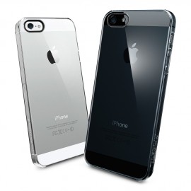 Coque rigide transparente pour iPhone 5