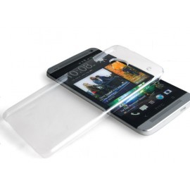 Coque rigide transparente pour HTC ONE