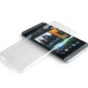 Coque rigide transparente pour HTC ONE