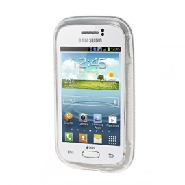 Coque rigide transparente pour Samsung Galaxy Young 