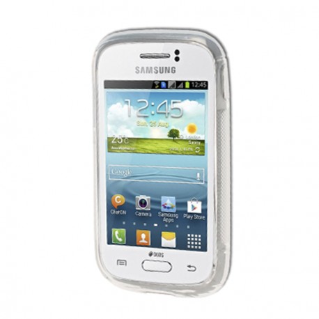 Coque rigide transparente pour Samsung Galaxy Young 