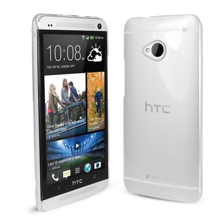 Coque rigide transparente pour HTC ONE Mini