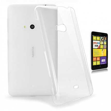 Coque rigide transparente pour Nokia Lumia 625